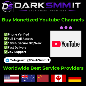 Buy Monetized Youtube Channels