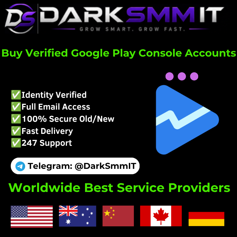 Buy Verified Google Play Console Accounts